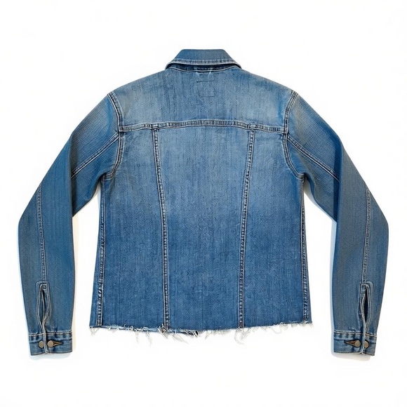 Joe’s Whitney The Raw Hem Relaxed Denim Jacket Size XS - Picture 2 of 5